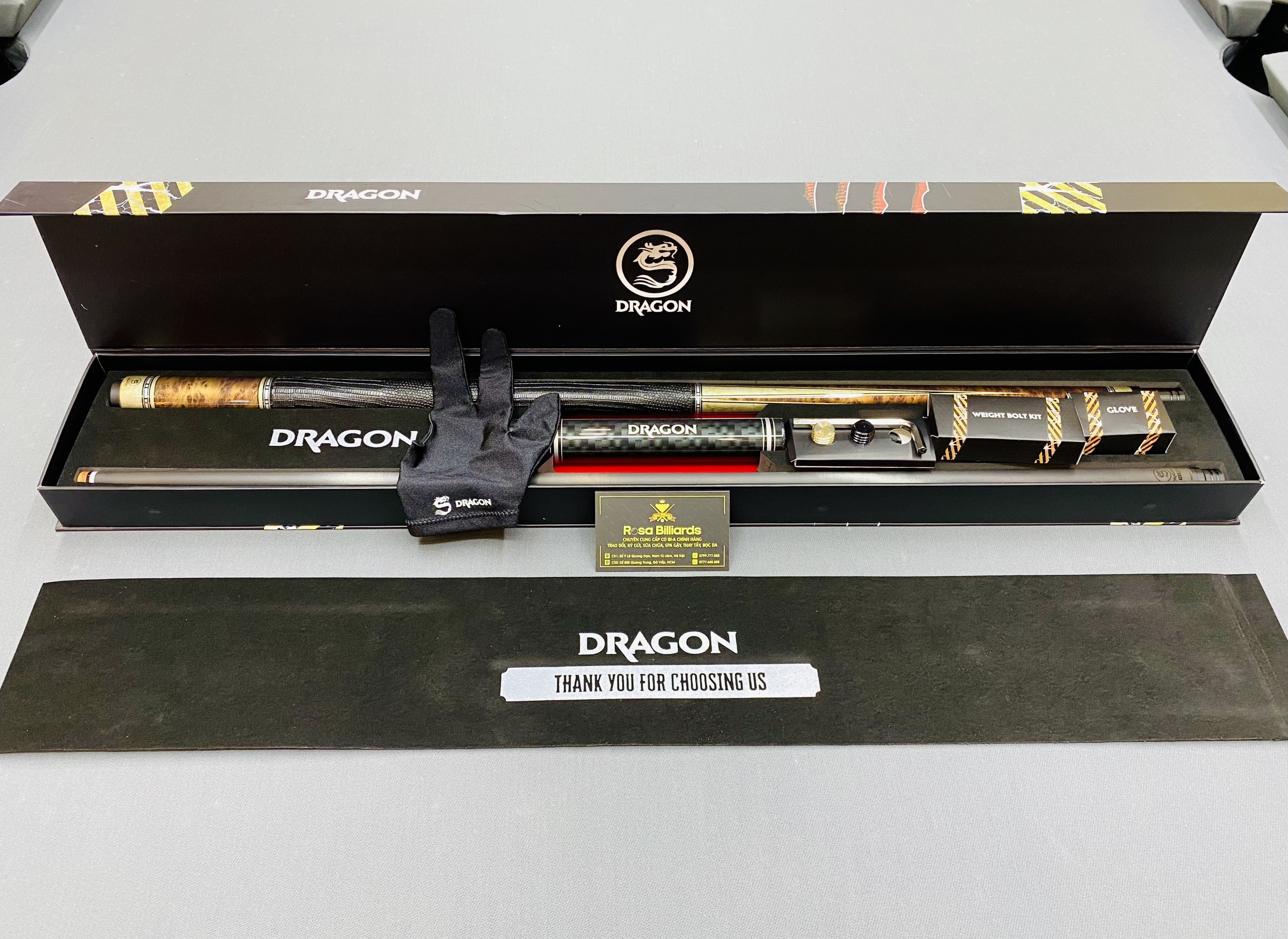 Gậy Dragon Carbon Legend kèm nối